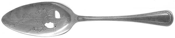 Patrician (Silverplate, 1975) Pierced Solid Pie Server