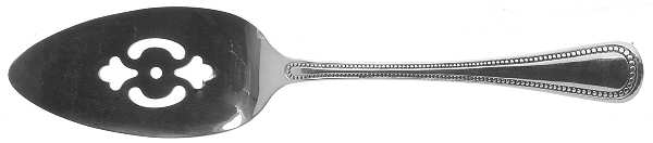 Patrician (Silverplate, 1975) Solid Pierced Pie Server