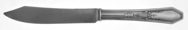Pearl (Silverplate) Individual Solid Fruit Knife