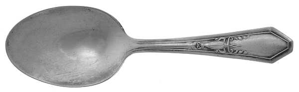 Pearl (Silverplate) Straight Handle Baby Spoon