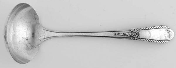 Pendant (Silverplate, 1941) Solid Gravy Ladle