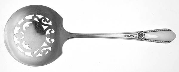 Pendant (Silverplate, 1941) Tomato Server, Solid Piece