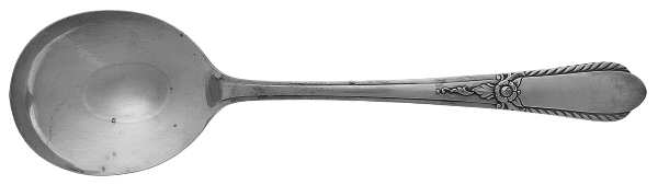 Pendant (Silverplate, 1941) Round Bowl Soup Spoon (Gumbo)