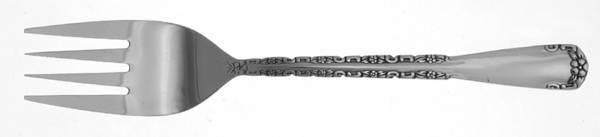 Phoenix-Northland (Stainless) Medium Solid Cold Meat Serving Fork