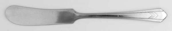 Pinehurst (Silverplate, 1931) Flat Handle Butter Spreader
