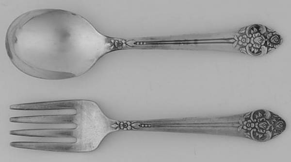 Plantation (Silverplate, 1948) 2 Pc Baby Set (BF, BS)