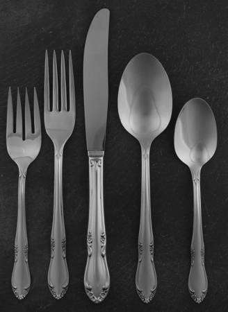 Plantation (Stainless-Custom) 5 Piece Place Setting