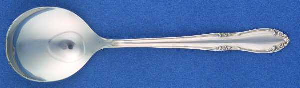 Plantation (Stainless-Custom) Round Bowl Soup Spoon (Gumbo)