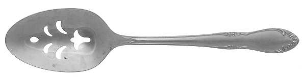 Plantation (Stainless-Custom) Pierced Tablespoon (Serving Spoon)