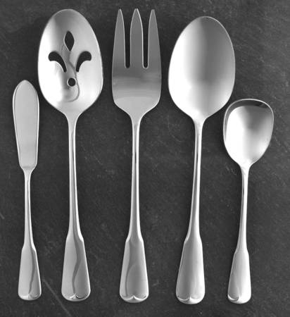 Plymouth Rock (Stainless) 5 Piece Hostess Set