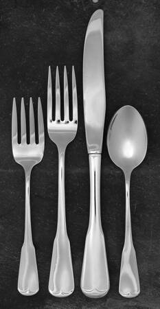 Plymouth Rock (Stainless) 4 Piece Place Setting