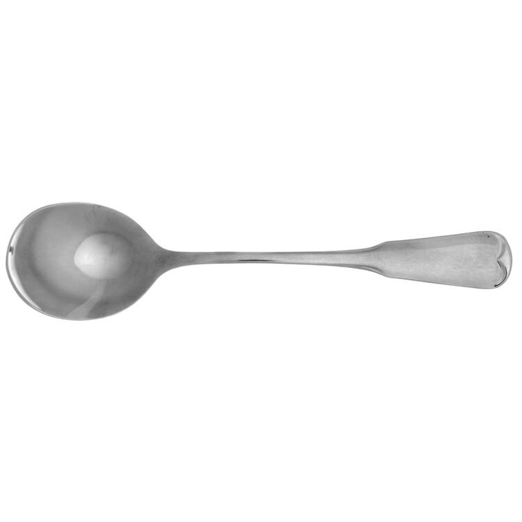 Plymouth Rock (Stainless) Round Bowl Soup Spoon (Cream Soup) HC