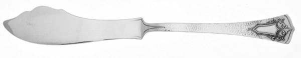 Plymouth (Silverplate, 1917) Flat Handle Master Butter Knife