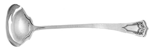 Plymouth (Silverplate, 1917) Solid Piece Cream Ladle