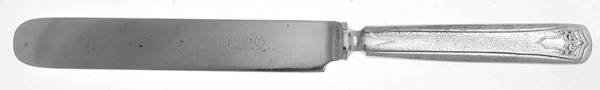 Plymouth (Silverplate, 1917) Blunt Solid Knife