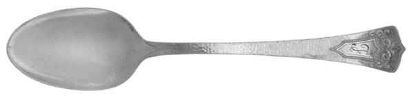 Plymouth (Silverplate, 1917) Monogram Teaspoon