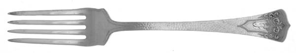 Plymouth (Silverplate, 1917) Monogram Fork