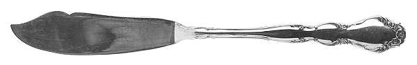 Polonaise (Silverplate, 1961) Flat Handle Master Butter Knife