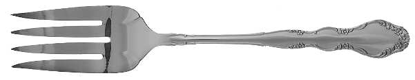 Polonaise (Silverplate, 1961) Medium Solid Cold Meat Serving Fork