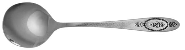 Polonaise (Stainless) Round Bowl Soup Spoon (Cream Soup) HC