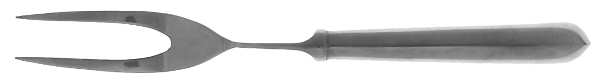 Post Road (Stainless) Large Stainless-Prong Roast Carving Fork