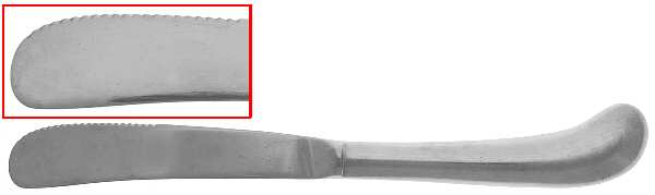 Post Road (Stainless) Blunt Hollow Pistol Knife