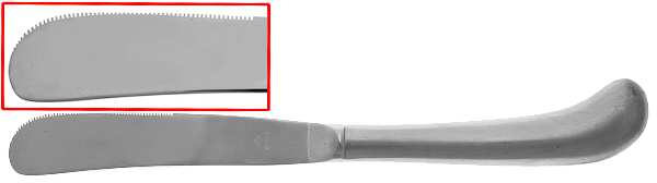 Post Road (Stainless) Blunt Hollow Pistol Knife