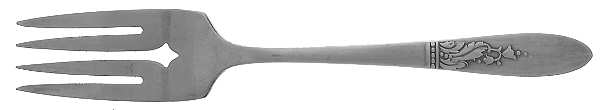 Presentation (Silverplate, 1948) Individual Salad Fork