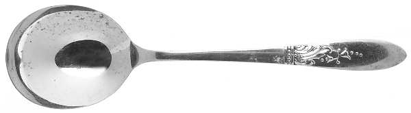 Presentation (Silverplate, 1948) Round Bowl Soup Spoon (Gumbo)