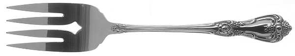 President (Stainless) Medium Solid Cold Meat Serving Fork