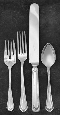 Primrose (Silverplate, 1915) 4 Piece Place Setting