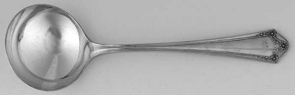 Primrose (Silverplate, 1915) Round Bowl Soup Spoon (Bouillon)