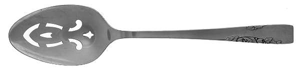 Proposal (Silverplate, 1954) Pierced Tablespoon (Serving Spoon)
