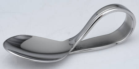 Profile (Stainless) Baby Spoon with Curved Handle HC