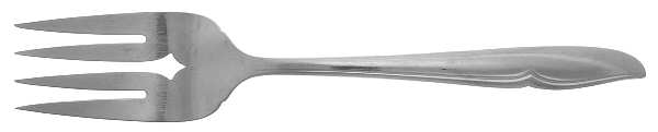 Profile (Stainless) Medium Solid Cold Meat Serving Fork