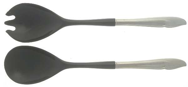 Profile (Stainless) Plastic Bowl 2-Piece Salad Set