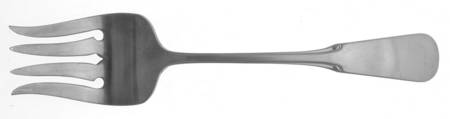 Provincetown (Stainls) Medium Solid Cold Meat Serving Fork