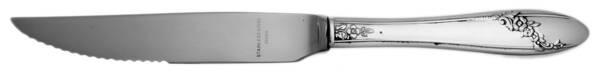 Queen Bess II (Silverplate, 1946) Steak Knife Individual Hollow, Serrate HC