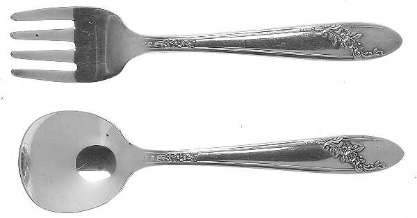 Queen Bess II (Silverplate, 1946) 2 Pc Baby Set (BF, BS)