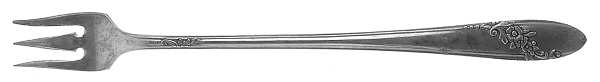 Queen Bess II (Silverplate, 1946) Cocktail/Seafood Fork