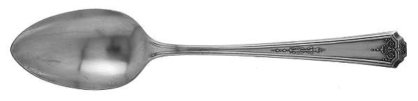 Queen Bess I (Silverplate, 1924) Place/Oval Soup Spoon
