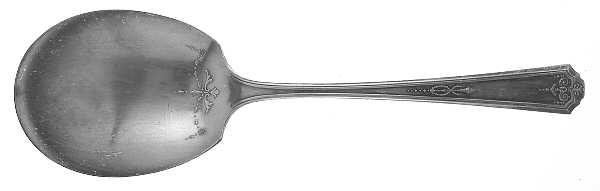 Queen Bess I (Silverplate, 1924) Solid Smooth Casserole Spoon