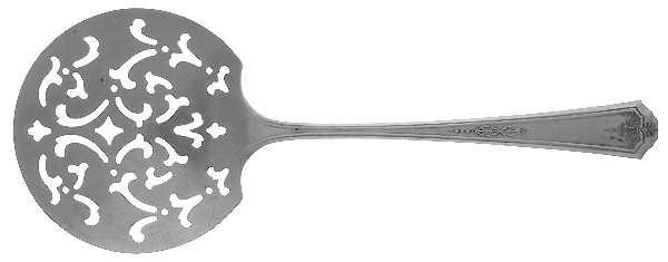 Queen Bess I (Silverplate, 1924) Tomato Server, Solid Piece