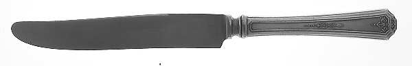 Queen Bess I (Silverplate, 1924) New French Hollow Knife with Bolster