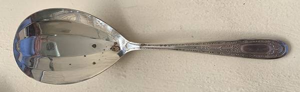 Queen Bertha (Silverplate, 1910) Preserve Spoon