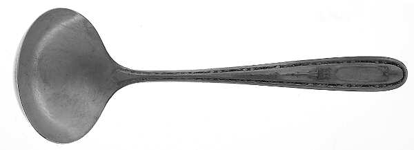 Queen Bertha (Silverplate, 1910) Solid Gravy Ladle