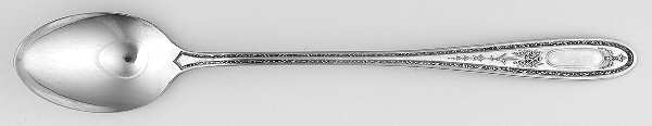 Queen Bertha (Silverplate, 1910) Iced Tea Spoon