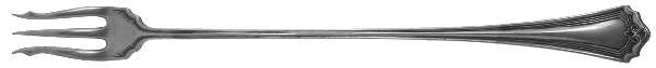 Raleigh (Silverplate) Long Handle Pickle/Olive Fork
