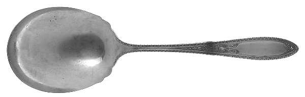 Ramona-Lakewood-Brentwood (Silverplate, 1928) Solid Smooth Casserole Spoon