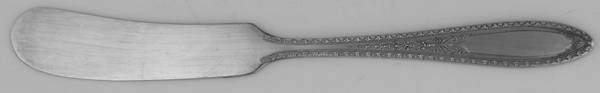 Ramona-Lakewood-Brentwood (Silverplate, 1928) Flat Handle Butter Spreader